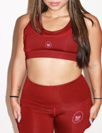 Load image into Gallery viewer, Rise Sports Bra - Maroon
